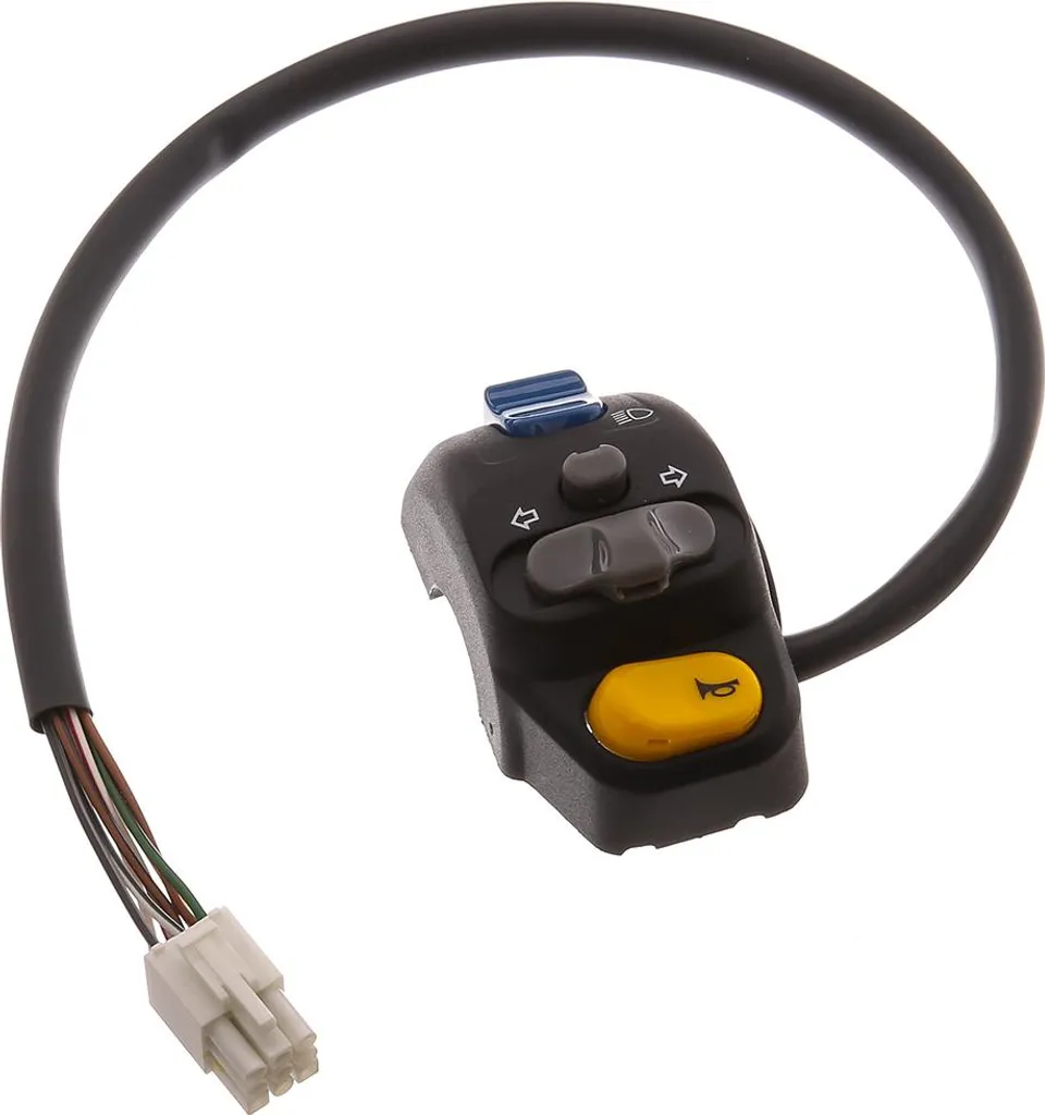 Commande Électrique Domino Simson Albatros SD50 - Kit de Guidon Complet