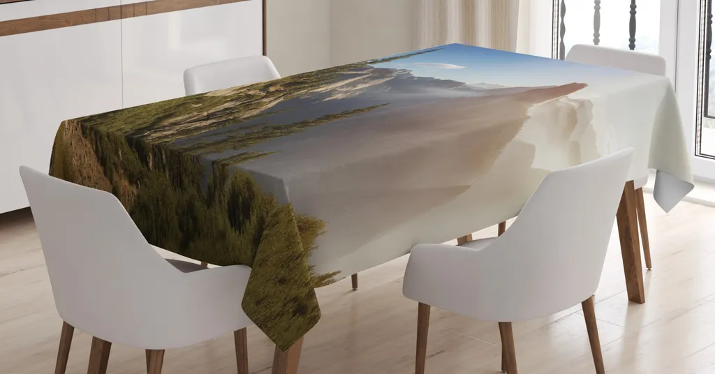 ABAKUHAUS Tovaglia Yosemite Valley 140x200 Lavabile Esterni