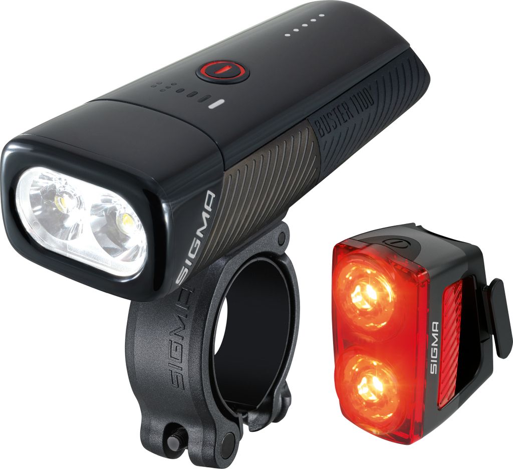 Beleuchtungsset Sigma Buster 1100 USB + Buster RL 150 Flash Produktbild 