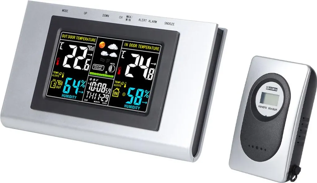 Testeur de Température et Humidité LCD - Capteur Digital Haute Précision