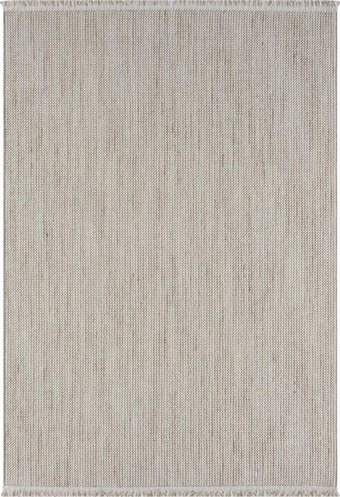 Tapis Ava beige 160x230 cm anti-tache - Solution pour salon lumineux