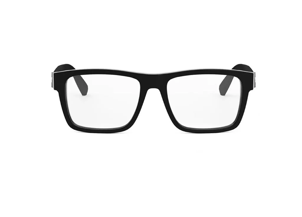 Monture optique BVLGARI BV50018I style rectangulaire noir chic italien
