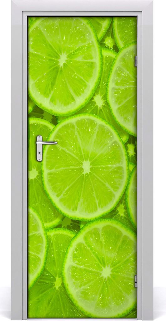 Tulup Türaufkleber 75x205 cm Dekorative Aufkleber Selbstklebend Wasserdichte Tapete Abnehmbar Schlafzimmer Wohnzimmer Wohnkultur - Limette