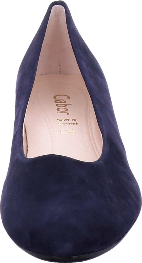 Gabor Flache Pumps Damen 31373530383739 Blau 38 EU