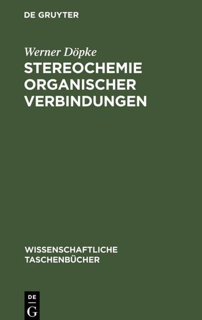 Stereochemie organischer Verbindungen