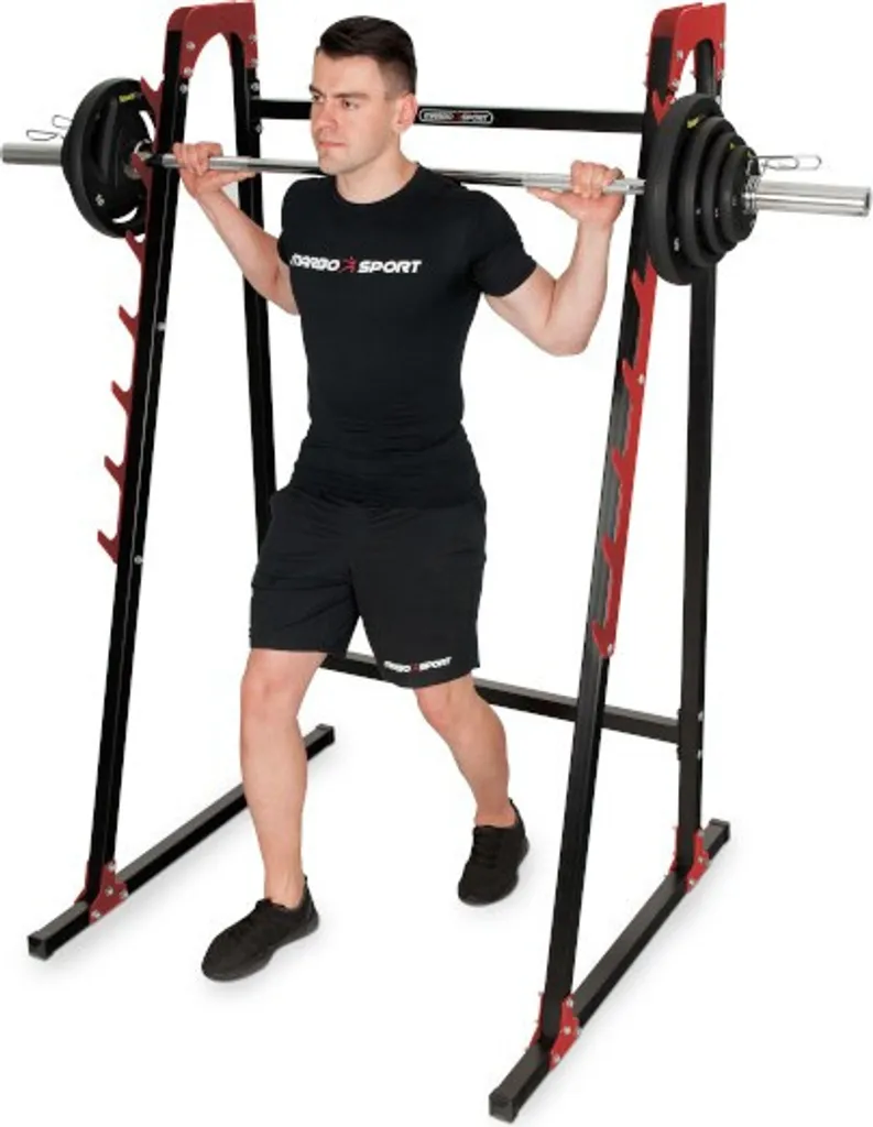 Support de Barre Stable MH-S204 : Fini les Risques durant vos Squats - 11