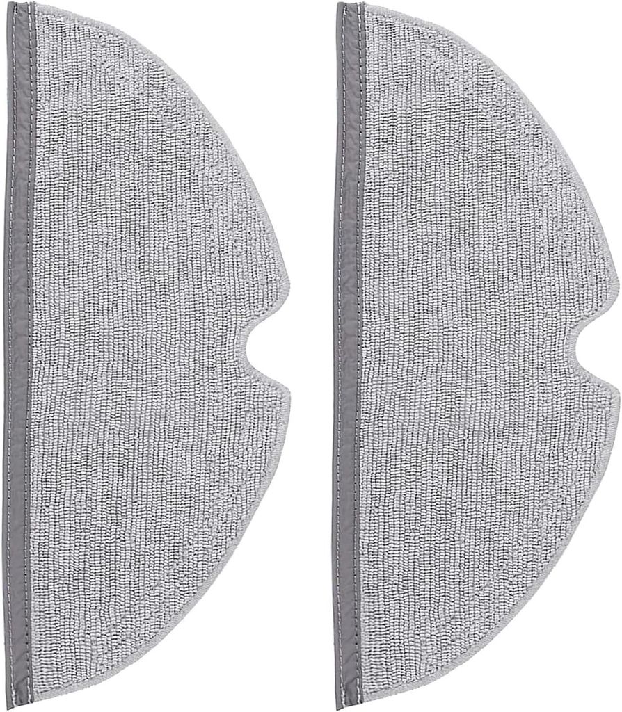 2 Stück Wischtücher für Roborock S5 Max S50 S55 S6 S6 MaxV S6 Pure S4 S5 S50 S51 S55 S5 Max Q5 Pro Q5 Pro+ Q7 Q7+ Q7 Max Q8 Max Q8 Max+ - Mikrof...