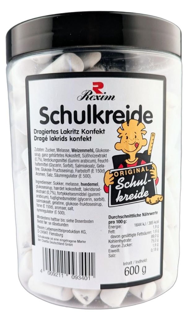 Schulkreide 600g Dose Produktbild 