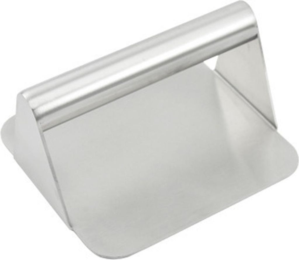 Smash Burgerpresse für Grillplatte, Hamburgerpresse Patty Maker, Fleischglätter aus Edelstahl, Burger Smasher zum Kochen
