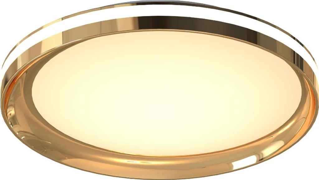 Plafonnier LED 24W Or 45 cm : Fini les Zones d'Ombre dans votre Salon
