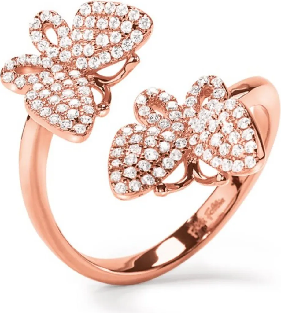 Folli Follie 3R17S014RC56: L'Anello Rose Gold Must-Have di Stagione