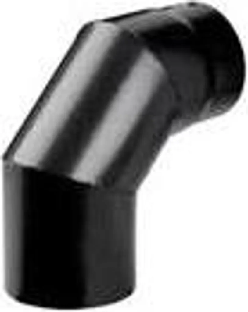 SAVE Fumisteria Plus NNO1503 Gomito per canna fumaria Nero