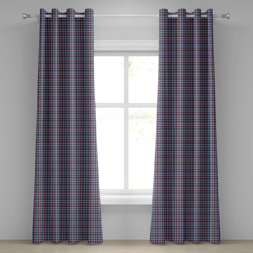 Tenda Tartan Celtico ABAKUHAUS 280x225 cm - Arredo Shabby e Country Chic