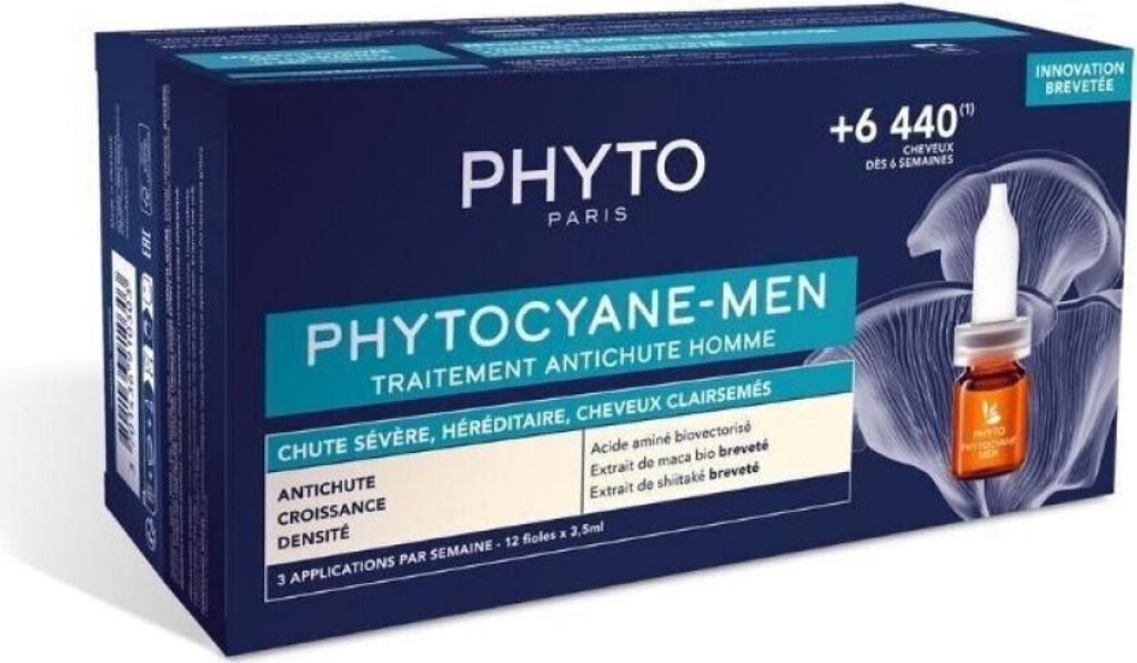 PHYTOCYANE-MEN Traitement contre la chute des cheveux 12 x Image du produit 