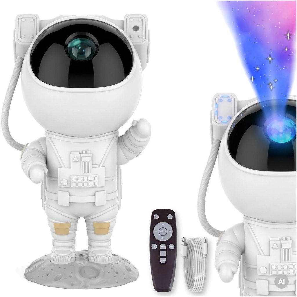 Lampka nocna LED dla dzieci, projektor gwiazd w kształcie Zdjęcie produktu 