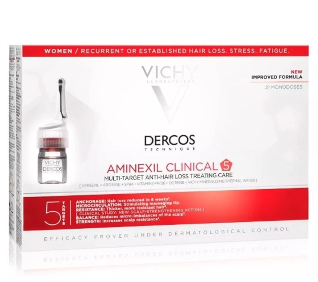 Vichy Aminexil Clinical 5 kuracja przeciw wypadaniu włosów Zdjęcie produktu 