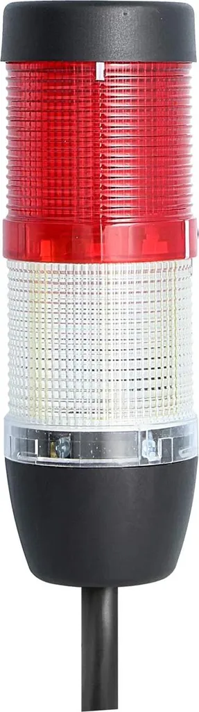 STEX24 Colonna Segnaletica LED 50mm 24V Bianco-Rosso | SS50-OB2/24