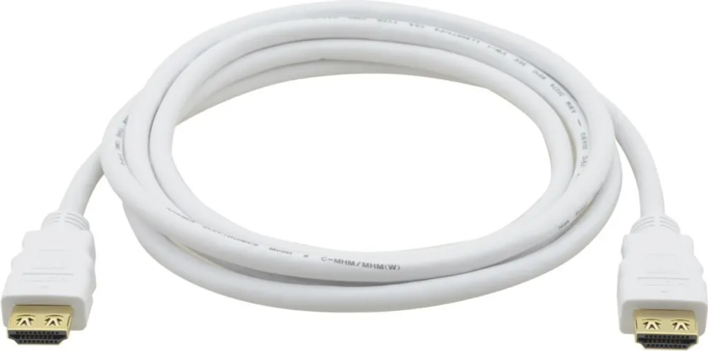 Kramer C-MHM/MHM Cavo HDMI 0,9m Bianco 4K 60Hz - Soluzione Pro AV