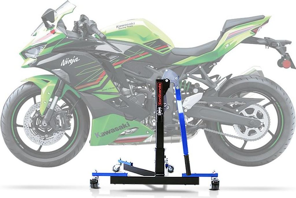 CS Power Evo-Zentralständer für Kawasaki Ninja ZX-4RR 24-25 Blau