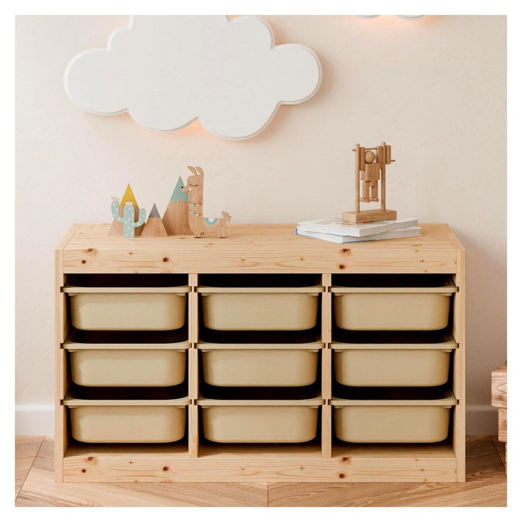 TRÖVI Box 42 x 30 x 10 cm für Trofast Regale, robuste Produktbild 