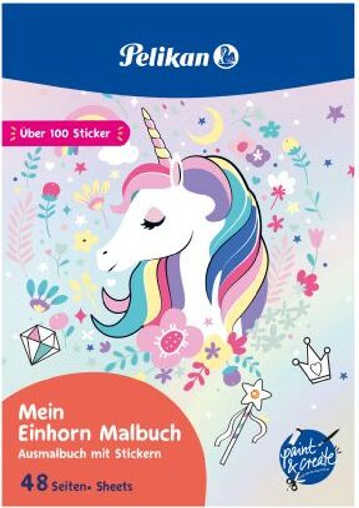Pelikan 101530, 48 Seiten, Mädchen, Aufkleber enthalten, Produktbild 