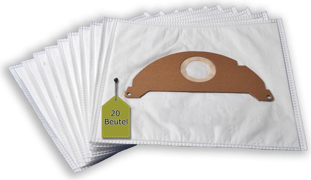 20 Staubsaugerbeutel kompatibel mit KÄRCHER WD 2.000 - 2.999 SERIE