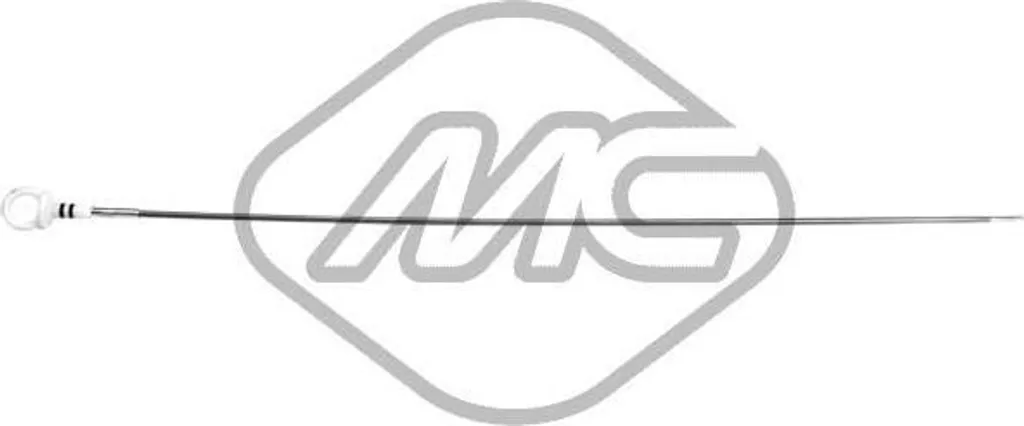 Metalcaucho 39159 Astina di livello olio OE 55227098 compatibile con Delta, Bravo, Giulietta