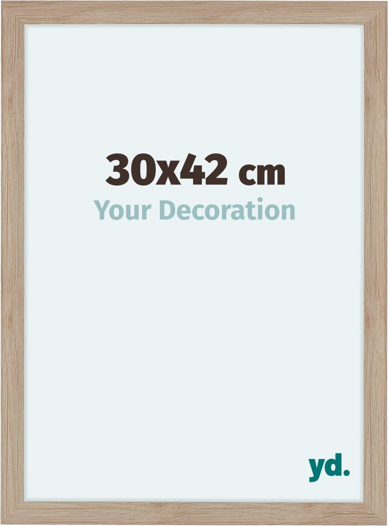 Bilderrahmen, 30x42 cm, Eiche Hell, MDF, Como Produktbild 