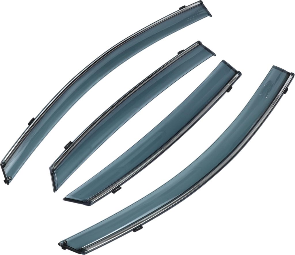 Seitenfensterabweiser für Nissan Sentra 2013-2019 Seitenscheiben Windabweiser Regenabweiser Sonnenblenden Windabweiser Fensterabdeckungen 1 Satz S...