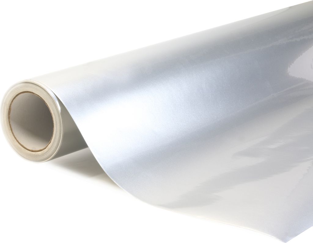 Super glänzend metallisch silber wrapfolie 152x100cm - innen/außen