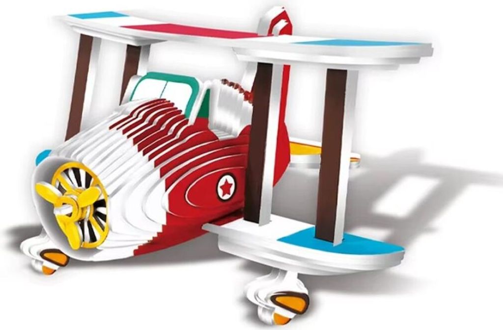 JOKOMISIADA 3D Puzzle Flugzeug 62 dlc