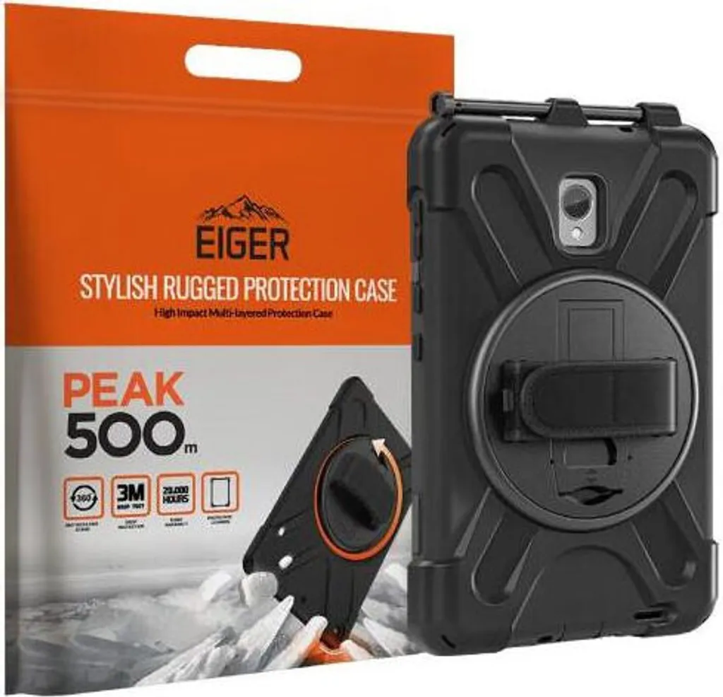 Coque étanche Eiger Peak Case 500m antichoc Samsung Tab Active3 et 5