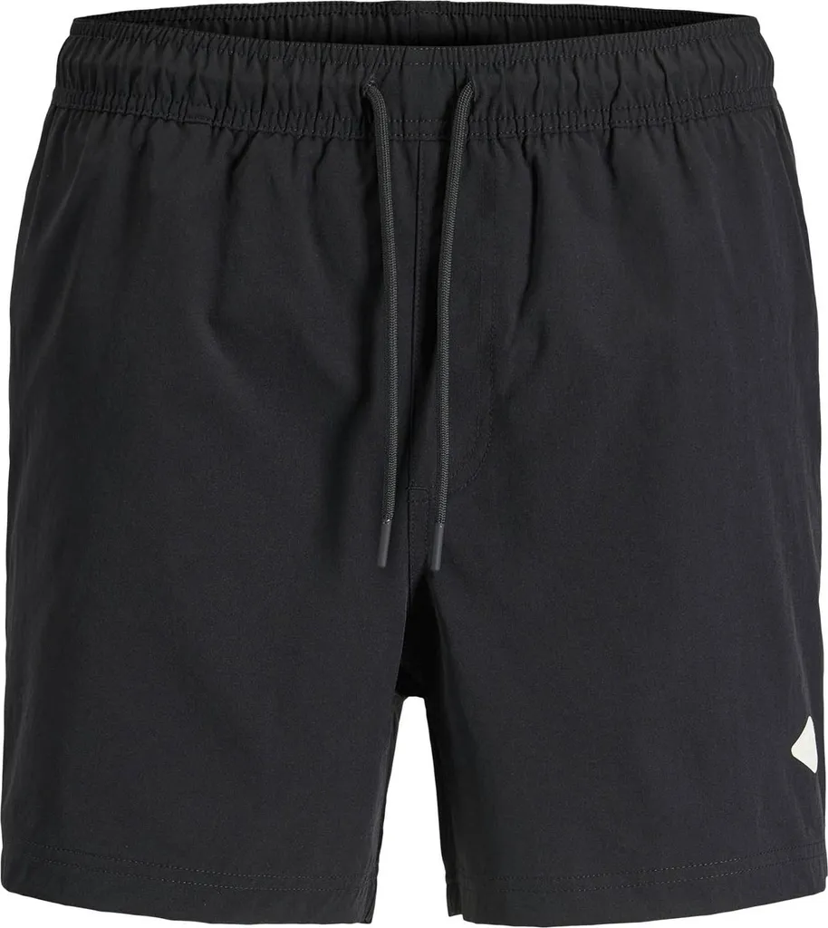 Short de bain homme JACK&JONES JPSTMAUI TROPIC SOLID REG SN Noir XL