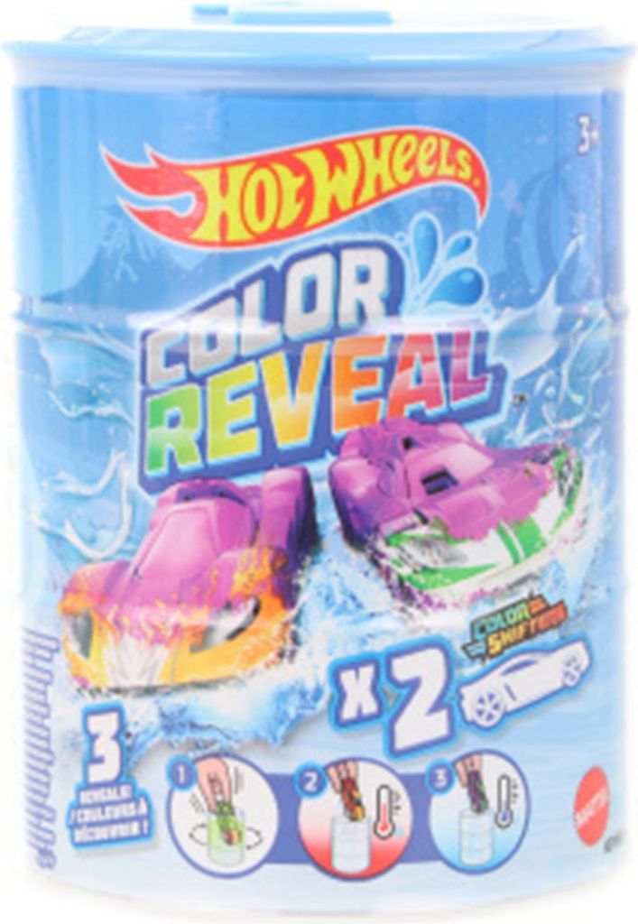 Hot Wheels Color Reveal Die-Cast 2er-Pack Sortiment Produktbild 