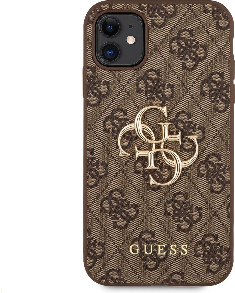 Guess GUHCN614GMGBR iPhone 11 6,1 / Xr braun hardcase 4G Produktbild 
