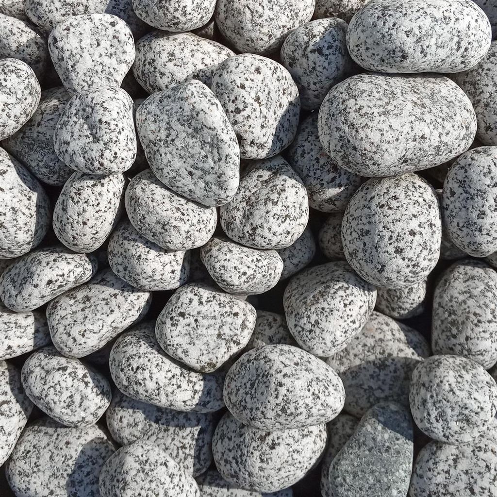 Gletscherkies 30-60mm grau rund 25kg Obrázok produktu 