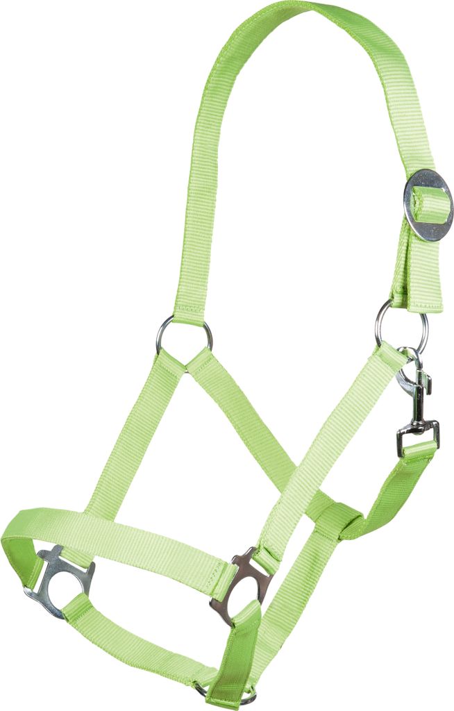 HKM Halfter -Stars Economy Softice-, Farbe:8043 Neon grün, Größe:Pony