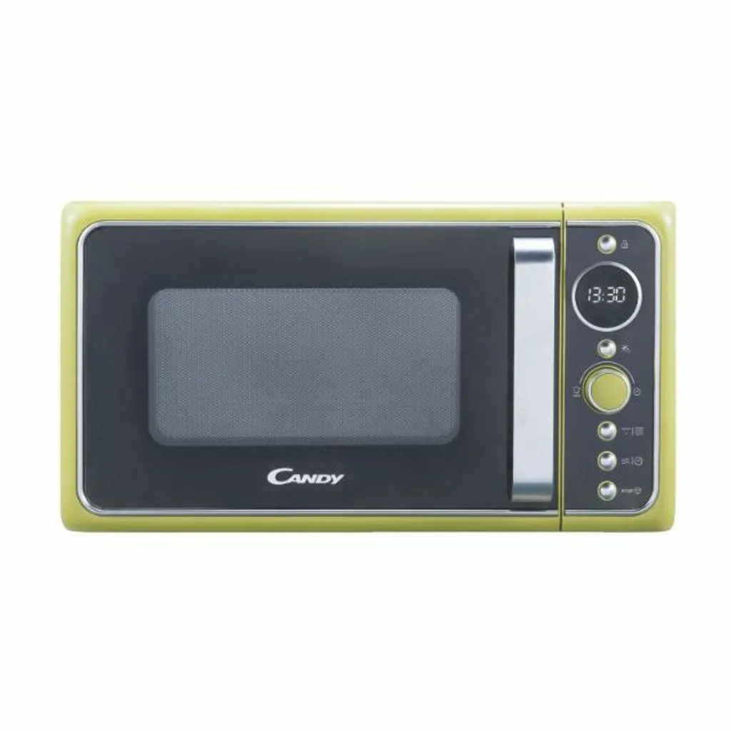 Micro-ondes vintage Candy Divo G20CG vert pour réchauffer et griller