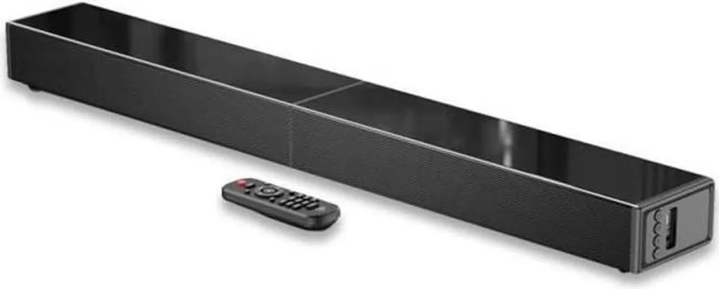 Barre de son 80W CGV ALTO avec caisson intégré, connexion HDMI ARC et Optique