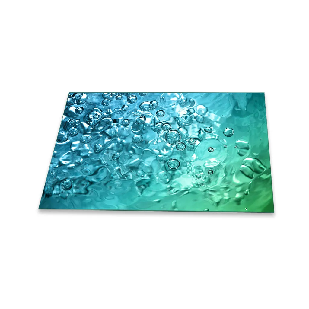 Copertura Vetro Blu 80x52 per Cucina Moderna | Stile Naturale