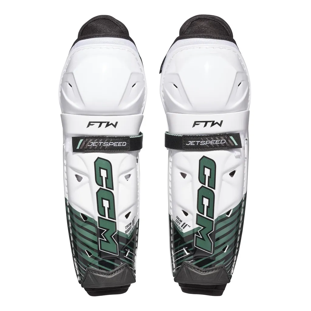Rails de Hockey sur Glace Junior CCM JetSpeed FTW Blanc Taille 11