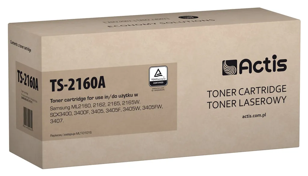 Toner noir compatible Samsung MLT-D101S anti-bavure pour imprimante