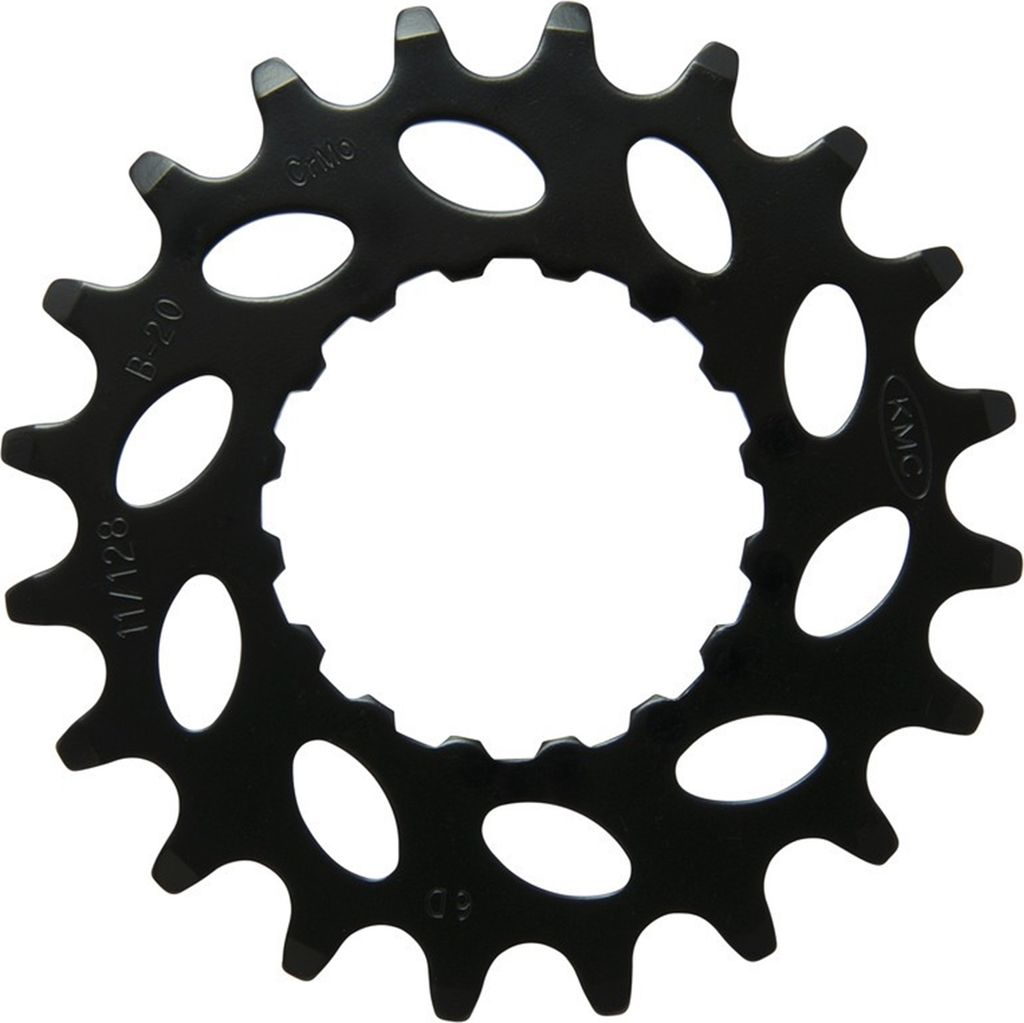 KMC BSFB5020 Antriebsritzel E-Bike für Bosch 20 Z., 11/128', Active+Performance Line, schwarz