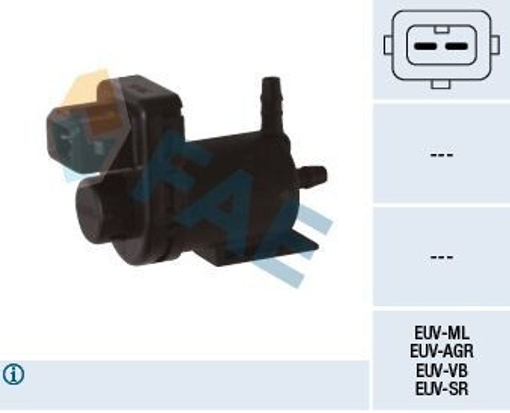 FAE AGR-Ventil Abgasrückführungsventil 56032 für AUDI A3 Schrägheck (8L1) elektrisch