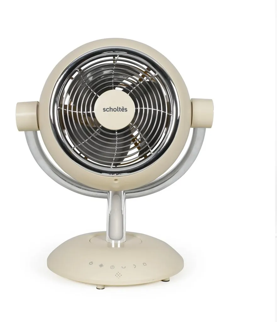 Ventilateur de bureau Scholtes SCVV700D 16cm 35W idéal pour travailler