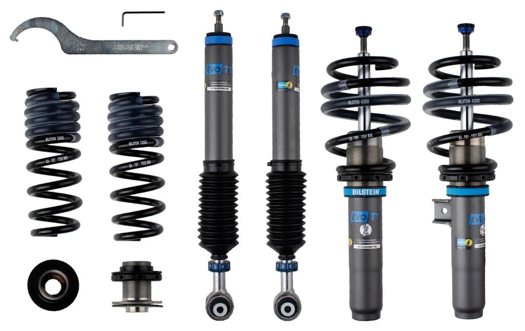 BILSTEIN Stoßdämpfer mit Federn für BMW 3 Touring (G21) 3 Limousine (G20) 4 Coupe (G22, G82) 2 Coupe (G42) 4 Cabrio (G23) für ALPINA B3 Touring...