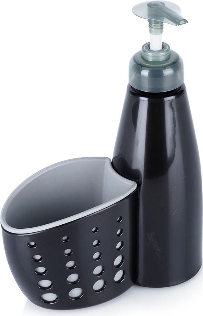 Spülmittelspender mit Schwammhalter, 370 ml