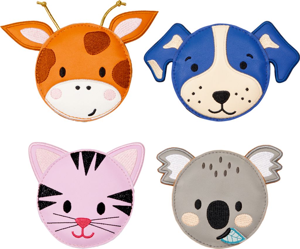 Die Spiegelburg Giraffe, Kleines Portmonee Bunte Geschenke (Tierkopf)