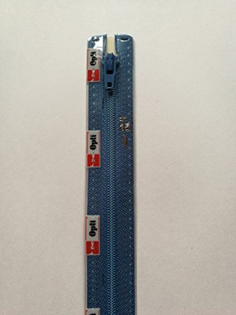 Opti Reißverschluss S40, Polyester, Spiralreißverschluss, 18 cm, nicht teilbar