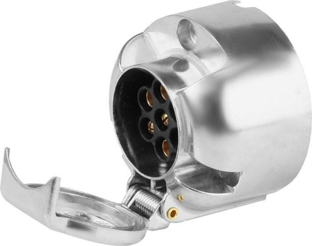 Anhängersteckdose 7 PIN, Aluminium Produktbild 